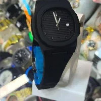 ساعت مشکی کربن عدد فارسی