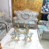 مبل7نفراستیل  میزوعسلی درحدنونو