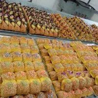 شیرینی گل محمدی دانمارکی ساقه عروس لوتکا