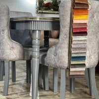 میز نهارخوری طوسی ناهارخوری طوسی|میز و صندلی غذاخوری|کرمانشاه, |دیوار