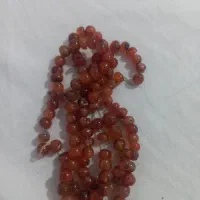 گردنبند عقیق قدیمی با دست کار شده