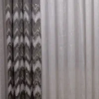 دو عدد کناره طوسی طلایی نگین کوب