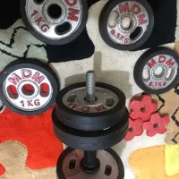 دمبل ۱۰کیلویی نو|تجهیزات ورزشی|لاهیجان, شهید آوینی|دیوار