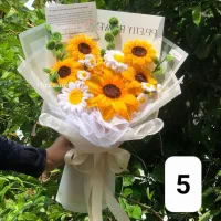 دسته گل های پیپ پاکنی|گل مصنوعی|زنجان, |دیوار