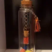 ساخت شیشه تزئینی چوب پنبه دار (نمونه کار)