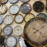 ساعت دیواری پتینه جدیدفلزی ابکاری ضمانت رنگ موتور|ساعت دیواری و تزئینی|مشهد, کوشش|دیوار