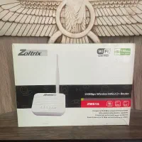مودم وای فای WiFi با تمام اتصالات و لوازم در حد
