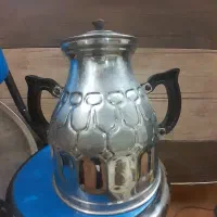 قدیمی کتری برنجی|قوری، کتری، قهوهساز دستی|اصفهان, باتون|دیوار