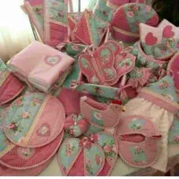 دوخت سرویس دمکنی|سفره، حوله، دستمال آشپزخانه|نیشابور, شهرک قدس|دیوار