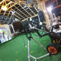 کرین فیلمبرداری تاشو اکاردیونی