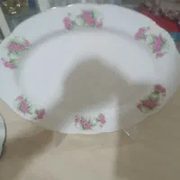 دیس آنتیک و قدیمی گل سرخ|مجسمه، تندیس، ماکت|وحیدیه, |دیوار