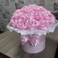 گلهای روبانی وبوکت خرسی|صنایع دستی و سایر لوازم تزئینی|رشت, حمیدیان|دیوار