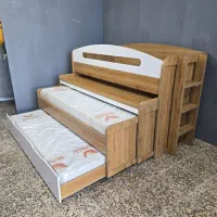 تخت سه طبقه مدل 40 3B چوبین پلاس