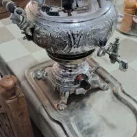 سماور دو کاره گازی تمیز و سالم|سماور، چای‌ساز، قهوه‌ساز|مشهد, عسگریه|دیوار
