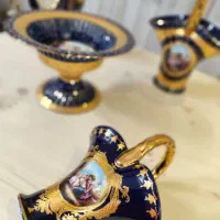 ظروف عتیقه قدیمی سورمه ای سرمه ای|کلکسیون اشیاء عتیقه|تهران, دانشگاه شریف|دیوار