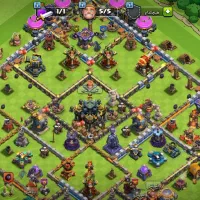 اکانت کلش 2 عدد فقط طاق