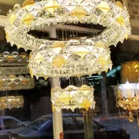 لوستر ستاره شهر|لوستر و چراغ آویز|قروه, |دیوار