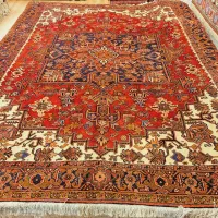 قالی ۹متری دستباف هریس تمام رنگ گیاهی