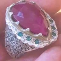 انگشتر یاغوت کلکسیونی