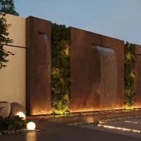 انواع آبنما استخری،پرده آبی ،بارانی ،شوتر یزد