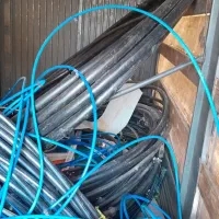 لوله آبیاری کارکرده در حد نو