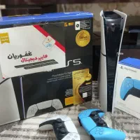 پلی استیشن 5 اسلیم دیجیتال نو،دو دسته|کنسول، بازی ویدئویی و آنلاین|مشهد, هنرستان|دیوار