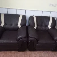 مبل چرم|مبلمان خانگی و میز عسلی|ساوه, |دیوار