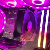 پردازنده رایزن به همراه خنک کننده بادی