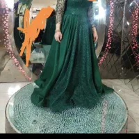 لباس مجلسی مزون دوز پشت بند
