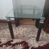 میز جلومبلی وسه عدد کناره شیشه ۶میل|مبلمان خانگی و میز عسلی|قیدار, |دیوار
