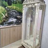 ویترین سفید و شیک|بوفه، ویترین، کنسول|مبارکه, |دیوار