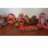 تعداد ۸ عروسک،،  سالم