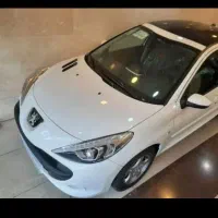 درب صندوق عقب ماشین 207 در حد نو رنگ فابریک سفید