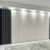 کاغذ دیواری پرده کابینت((سیمپل دکور))