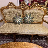 سرویس مبل سلطنتی ۹ نفره + میز ناهارخوری ۸ نفره|مبلمان خانگی و میز عسلی|گرگان, |دیوار