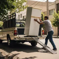 اسباب کشی و جابجایی  یخچال و مبلمان