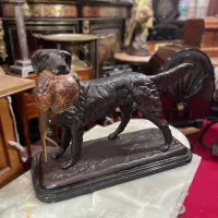 سگ شکارچی برنزبلژیکی انتیک وقدیمی|مجسمه، تندیس، ماکت|تهران, فرودگاه مهرآباد|دیوار