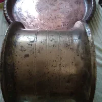 یک سینی ویک هونگ قدیمی|کلکسیون اشیاء عتیقه|منجیل, |دیوار