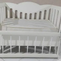 تخت کنار تخت مادر تخت و تشک کودک مناسب سیسمونی|تخت و صندلی بچه|تهران, نازی‌آباد|دیوار