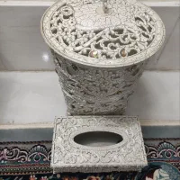 وسایل منزل میزاتو ـ ست جادستمال و سطل اشغالی و..