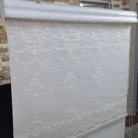 پرده زبرا دولایه شب و روز گلدار|پرده، رانر، رومیزی|تهران, هفده شهریور|دیوار