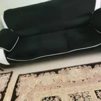 مبل ۷ نفره و‌ کاناپه و یک بوفه به همراه کریستال|مبلمان خانگی و میز عسلی|تهران, دربند|دیوار