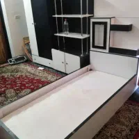 سرویس خواب،، کمد لباس، کتابخانه، تخت خواب