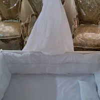 تخت کنار مادر گهواره دار|تخت و سرویس خواب|سراب, |دیوار