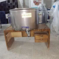 دیگ استیل پخت پز شیر برنج رب پاتیل پروسس تانک 500|ماشین‌آلات صنعتی|یاسوج, |دیوار