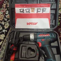 دریل شارژی و اتو لوله و مینی فرز هر کدام یک عدد