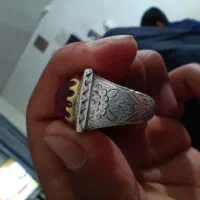 یاقوت سرخ انگشتر نقره|جواهرات|چهارباغ, |دیوار