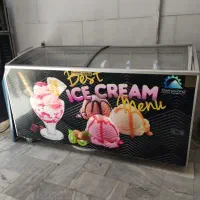 یخچال بستنی ۶۰۰لیتر فقط گاز باید بخوره وبشرط سالمی