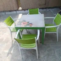 میز نهار خوری|میز و صندلی غذاخوری|فولادشهر, A3|دیوار