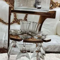 کلمن پایه چوبی|ظروف سرو و پذیرایی|آبیک, |دیوار